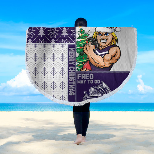 Fremantle Beach Blanket Christmas Magic Knit Style Winter Glow Fremantle Beach Blanket Christmas Magic Knit Style Winter Glow