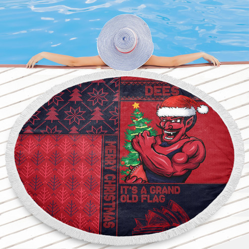 Melbourne Beach Blanket Christmas Magic Knit Style Winter Glow Melbourne Beach Blanket Christmas Magic Knit Style Winter Glow