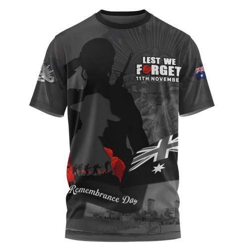 Australia T-Shirt Remembrance Day 11th November Tribute Edition