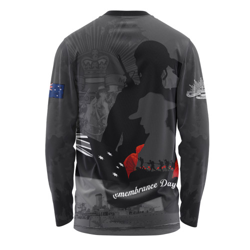 Australia Long Sleeve T-shirt Remembrance Day 11th November Tribute Edition