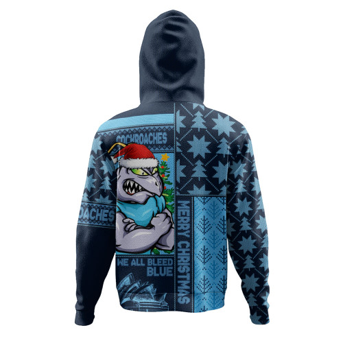 New South Wales Blues Hoodie Winter Knit Magic Holiday Spirit