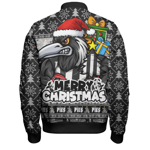 Collingwood Bomber Jacket Festive Holiday Merry Christmas Vibe