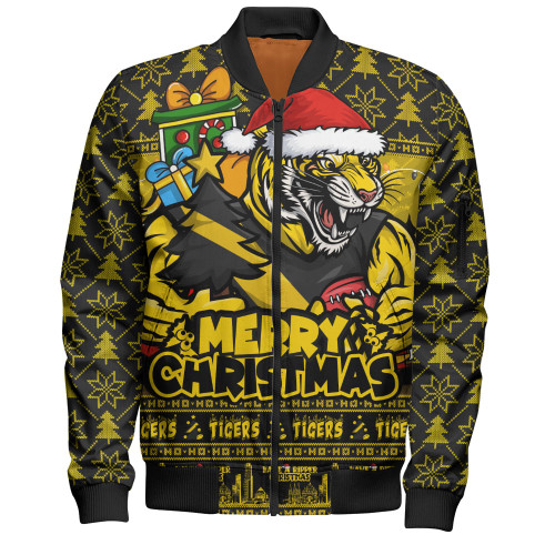 Richmond Bomber Jacket Festive Holiday Merry Christmas Vibe