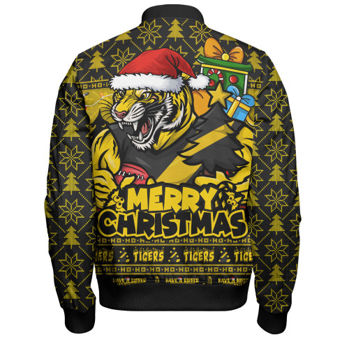 Richmond Bomber Jacket Festive Holiday Merry Christmas Vibe