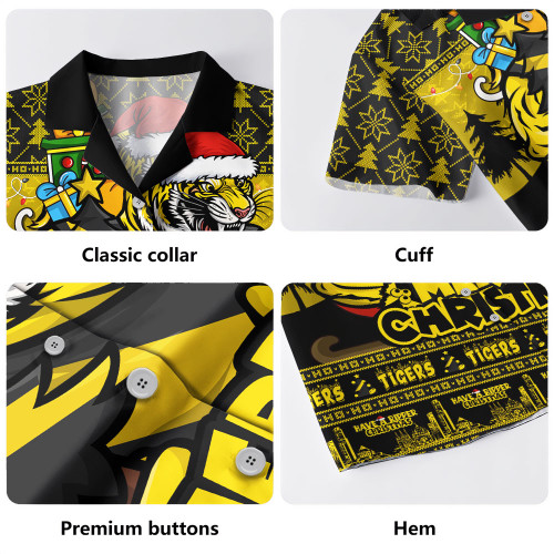 Richmond Hawaiian Shirt Festive Holiday Merry Christmas Vibe