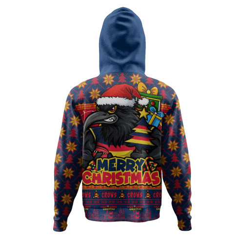 Adelaide Crows Hoodie Festive Holiday Merry Christmas Vibe