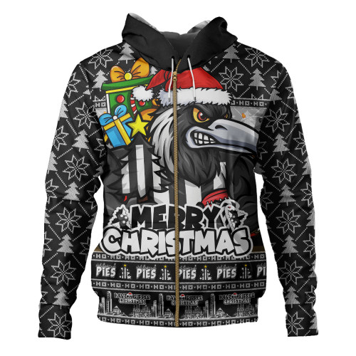 Collingwood Hoodie Festive Holiday Merry Christmas Vibe