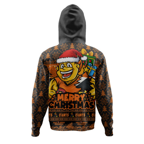 GWS GIANTS Hoodie Festive Holiday Merry Christmas Vibe