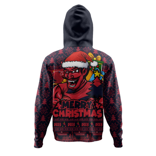 Melbourne Hoodie Festive Holiday Merry Christmas Vibe