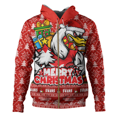 Sydney Swans Hoodie Festive Holiday Merry Christmas Vibe