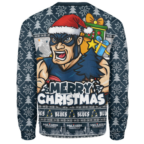 Carlton Sweatshirt Festive Holiday Merry Christmas Vibe