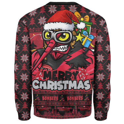 Essendon Sweatshirt Festive Holiday Merry Christmas Vibe
