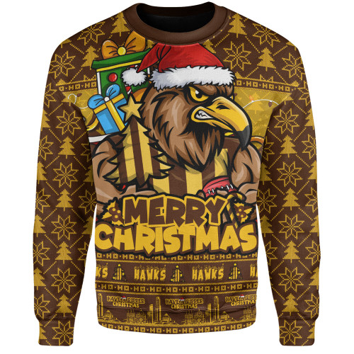 Hawthorn Sweatshirt Festive Holiday Merry Christmas Vibe