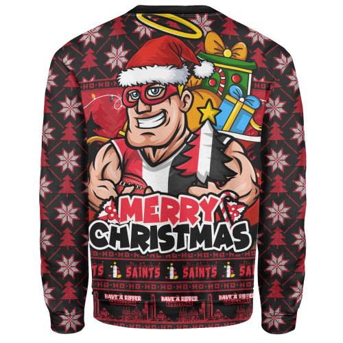 St Kilda Sweatshirt Festive Holiday Merry Christmas Vibe