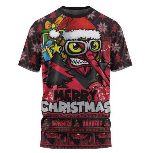 Essendon T-Shirt Festive Holiday Merry Christmas Vibe