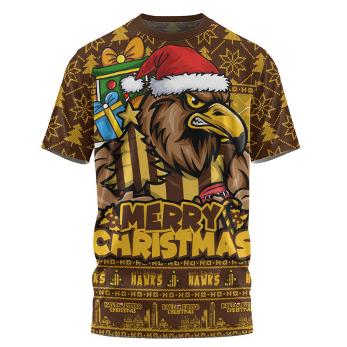 Hawthorn T-Shirt Festive Holiday Merry Christmas Vibe