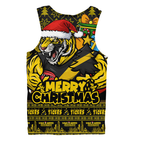 Richmond Men Singlet Festive Holiday Merry Christmas Vibe