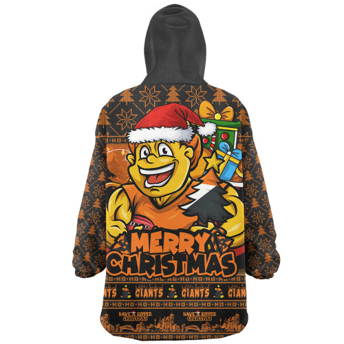GWS GIANTS Snug Hoodie Festive Holiday Merry Christmas Vibe