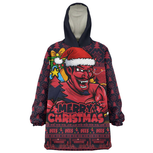 Melbourne Snug Hoodie Festive Holiday Merry Christmas Vibe