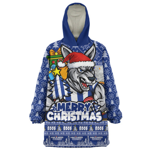 North Melbourne Snug Hoodie Festive Holiday Merry Christmas Vibe