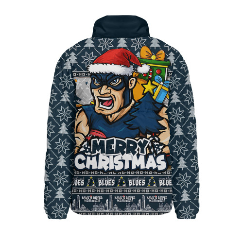 Carlton Padded Jacket Festive Holiday Merry Christmas Vibe