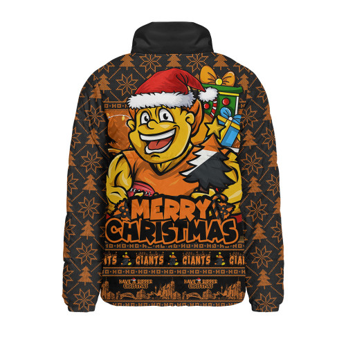 GWS GIANTS Padded Jacket Festive Holiday Merry Christmas Vibe