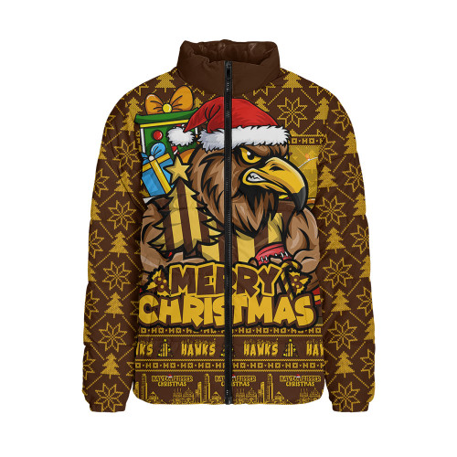 Hawthorn Padded Jacket Festive Holiday Merry Christmas Vibe