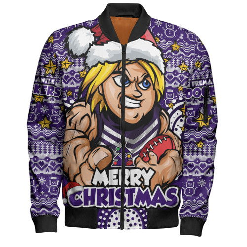 Fremantle Bomber Jacket Ugly Christmas Knit Patterns Vintage Jersey