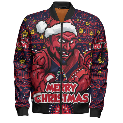 Melbourne Bomber Jacket Ugly Christmas Knit Patterns Vintage Jersey