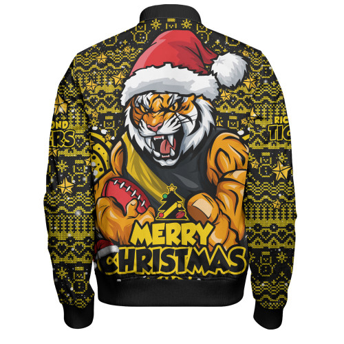 Richmond Bomber Jacket Ugly Christmas Knit Patterns Vintage Jersey