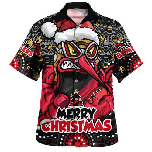 Essendon Hawaiian Shirt Ugly Christmas Knit Patterns Vintage Jersey