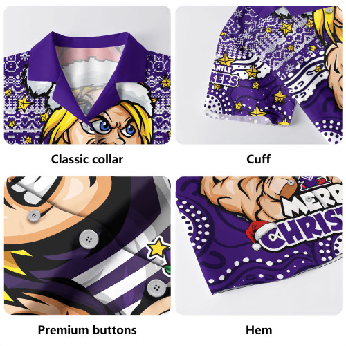 Fremantle Hawaiian Shirt Ugly Christmas Knit Patterns Vintage Jersey