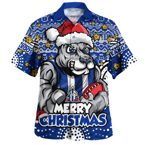 North Melbourne Hawaiian Shirt Ugly Christmas Knit Patterns Vintage Jersey