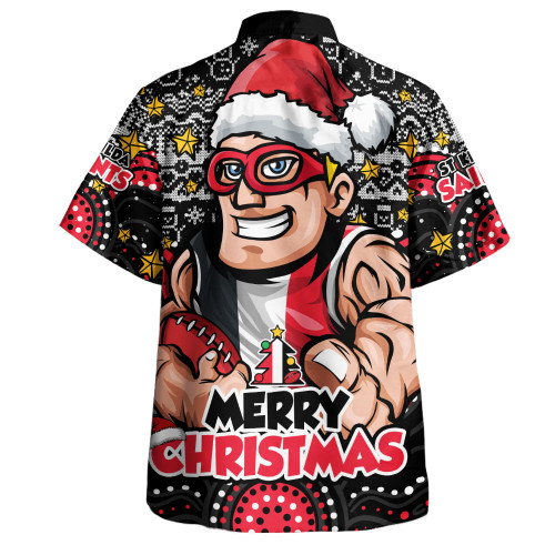 St Kilda Hawaiian Shirt Ugly Christmas Knit Patterns Vintage Jersey