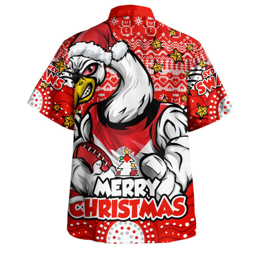 Sydney Swans Hawaiian Shirt Ugly Christmas Knit Patterns Vintage Jersey