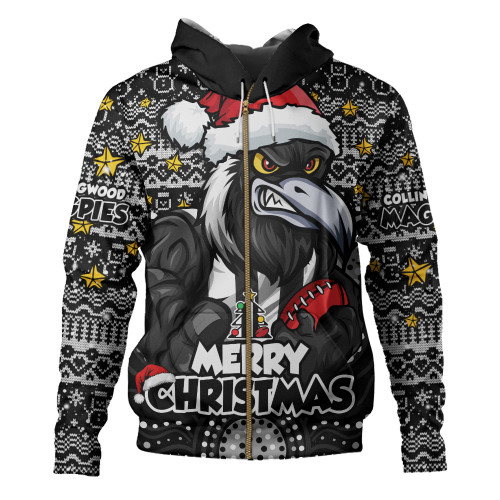 Collingwood Hoodie Ugly Christmas Knit Patterns Vintage Jersey