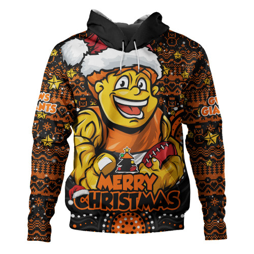 GWS GIANTS Hoodie Ugly Christmas Knit Patterns Vintage Jersey