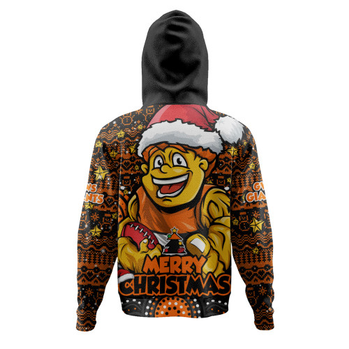 GWS GIANTS Hoodie Ugly Christmas Knit Patterns Vintage Jersey