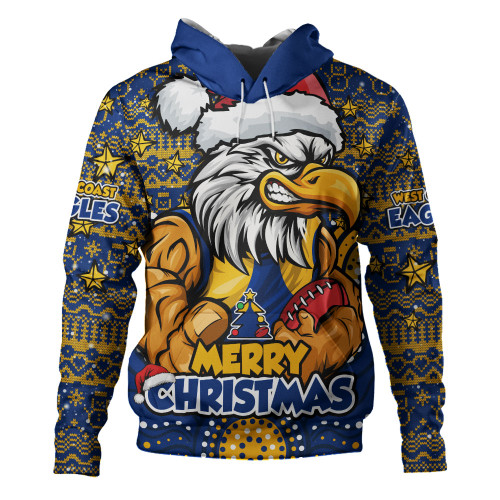 West Coast Eagles Hoodie Ugly Christmas Knit Patterns Vintage Jersey
