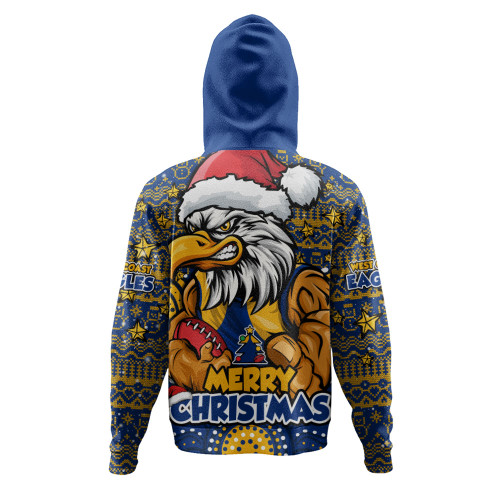 West Coast Eagles Hoodie Ugly Christmas Knit Patterns Vintage Jersey