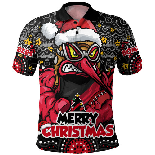 Essendon Polo Shirt Ugly Christmas Knit Patterns Vintage Jersey