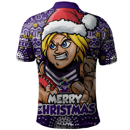 Fremantle Polo Shirt Ugly Christmas Knit Patterns Vintage Jersey