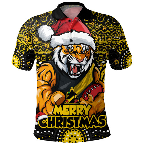 Richmond Polo Shirt Ugly Christmas Knit Patterns Vintage Jersey