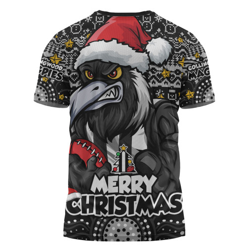 Collingwood T-Shirt Ugly Christmas Knit Patterns Vintage Jersey