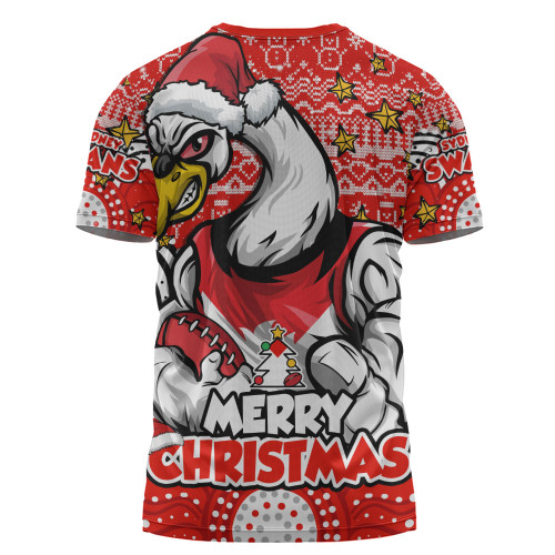 Sydney Swans T-Shirt Ugly Christmas Knit Patterns Vintage Jersey