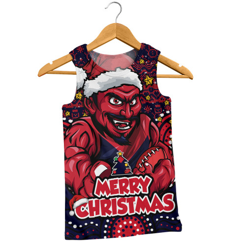 Melbourne Men Singlet Ugly Christmas Knit Patterns Vintage Jersey