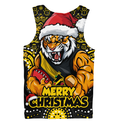 Richmond Men Singlet Ugly Christmas Knit Patterns Vintage Jersey