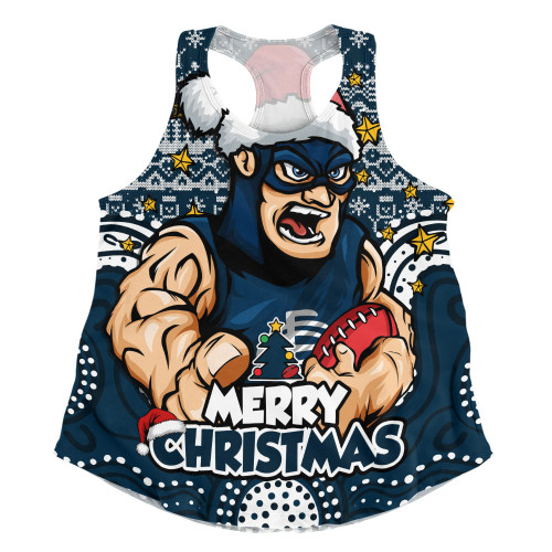 Carlton Women Racerback Singlet Ugly Christmas Knit Patterns Vintage Jersey