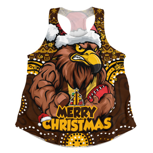 Hawthorn Women Racerback Singlet Ugly Christmas Knit Patterns Vintage Jersey