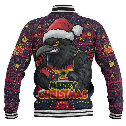 Adelaide Crows Baseball Jacket Ugly Christmas Knit Patterns Vintage Jersey